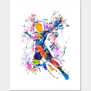 Badminton - Badminton Player - Badminton Smash Posters and Art